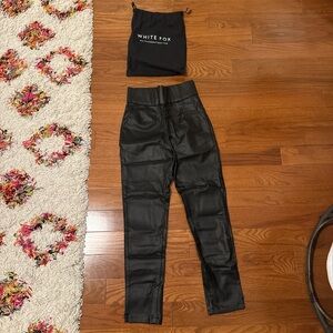 White Fox Boutique Sleek Black Trousers